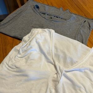 2- Aerie brand backless tank tops